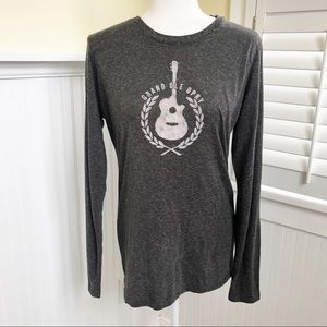 Grand Ole Opry Gray Marled Long-Sleeve Tee XXL